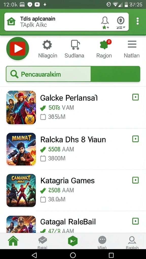 abcslot - Screenshot menggambarkan berbagai tema slot yang beragam.