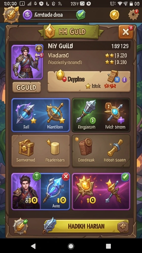 rajastar - Karakter unik yang dapat Anda pilih dan sesuaikan.